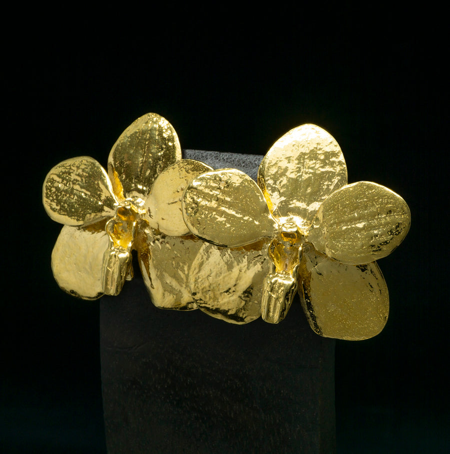 Aretes de Orquídea Ascocenda