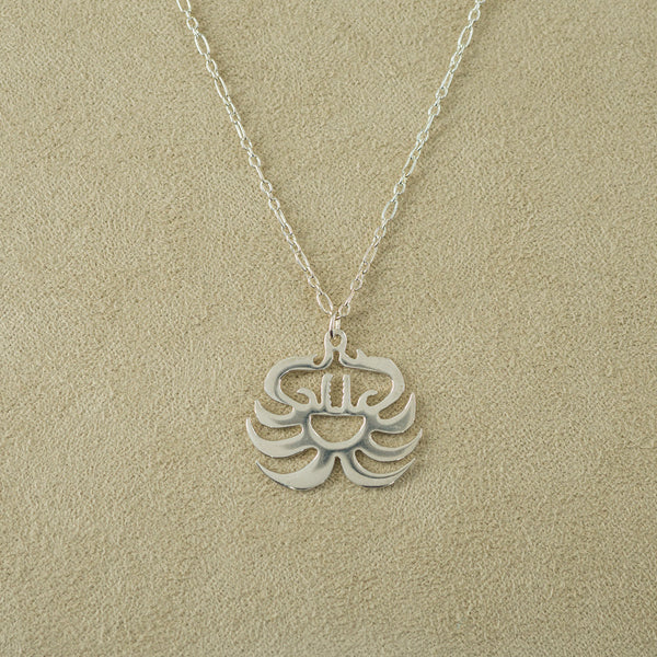 Terracotta Crab Necklace
