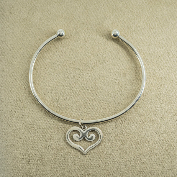 Terracotta Heart Bracelet