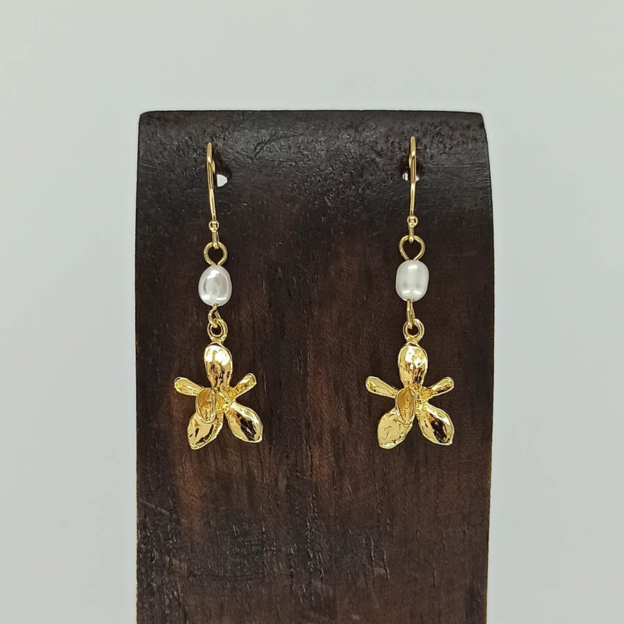 Aretes de Orquídea Epidendrum S